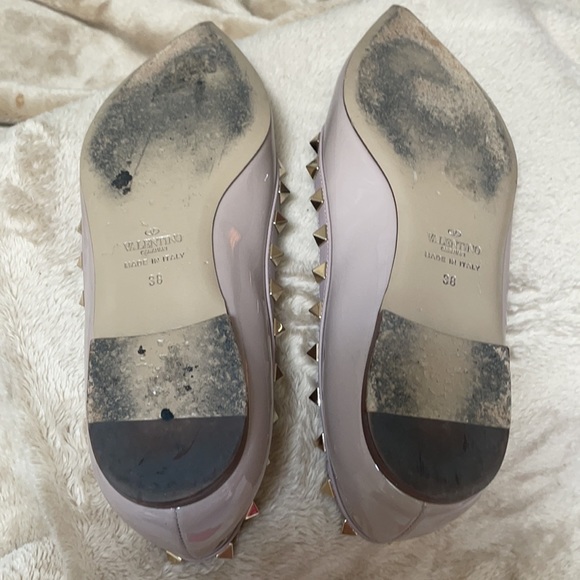 Valentino Rock studded Flats - Picture 7 of 9